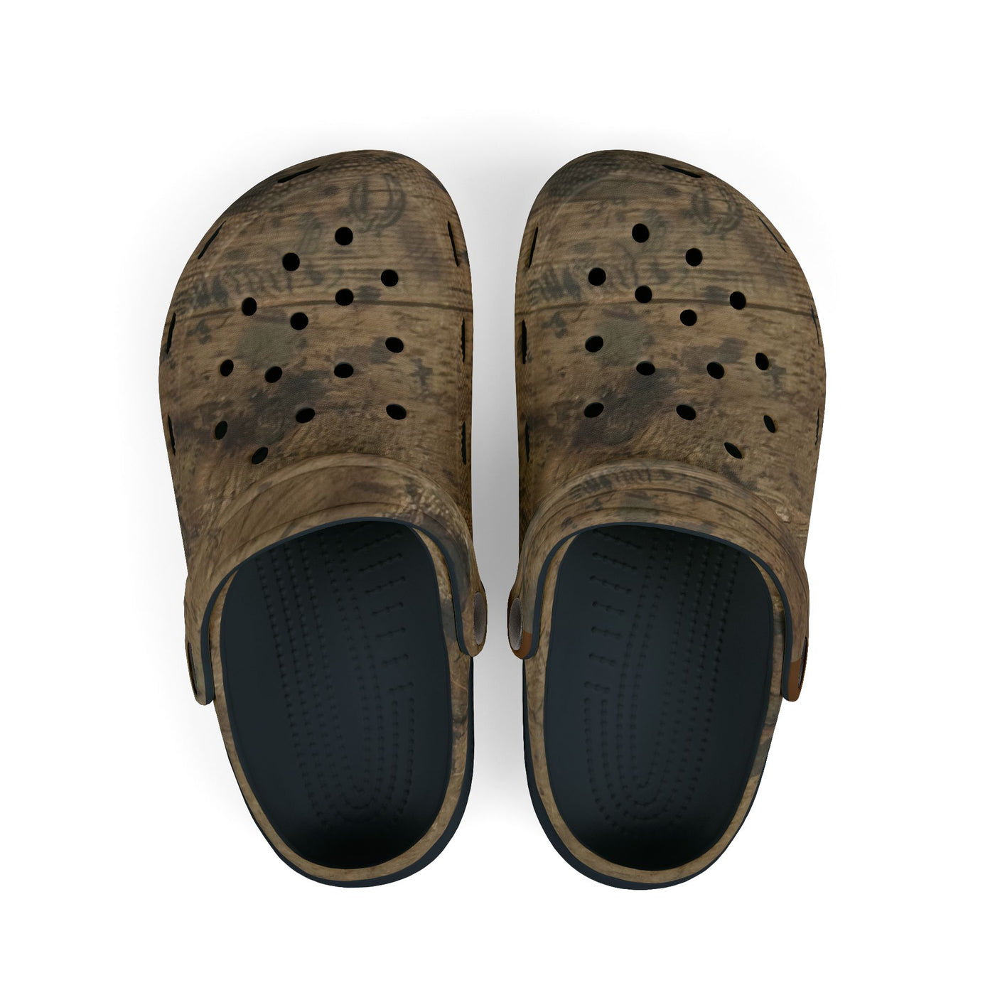 Clogs: Wood Grain History- Inspired Look for Kids