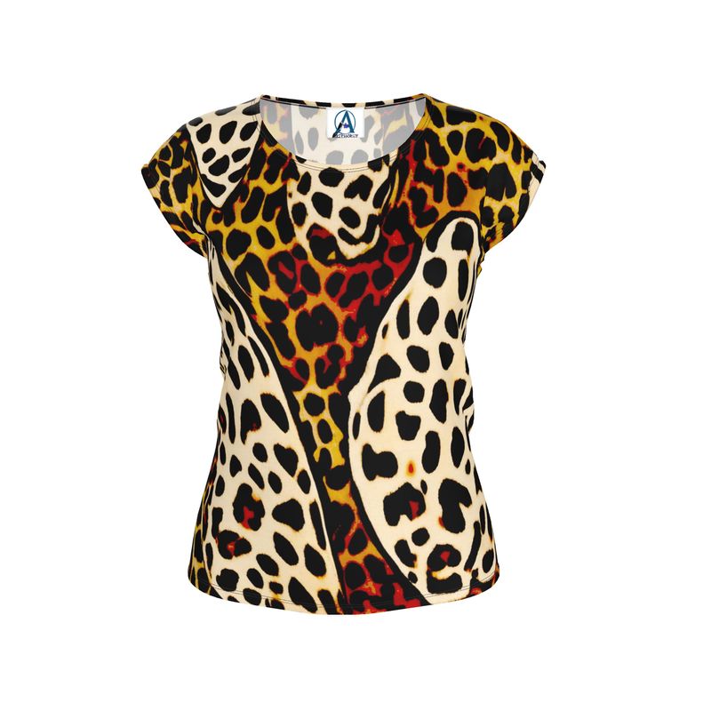 Blouse: Trio Cheetah Run