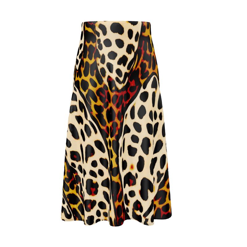 Skirt: Midi Trio Leopard