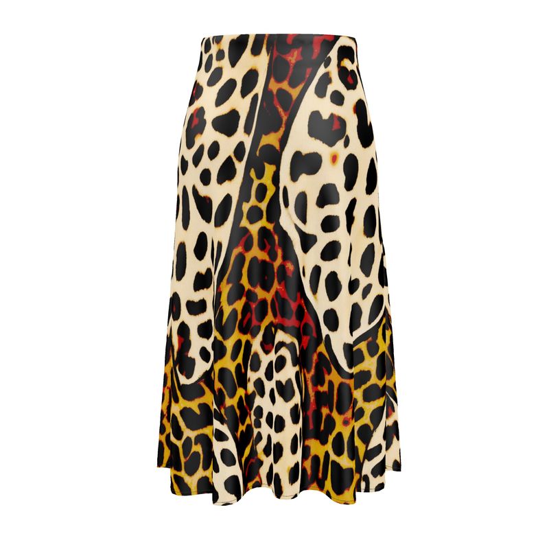 Skirt Midi Trio Leopard Artessorize
