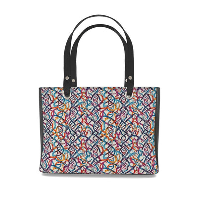 Purse:  Colorful Double Helix design