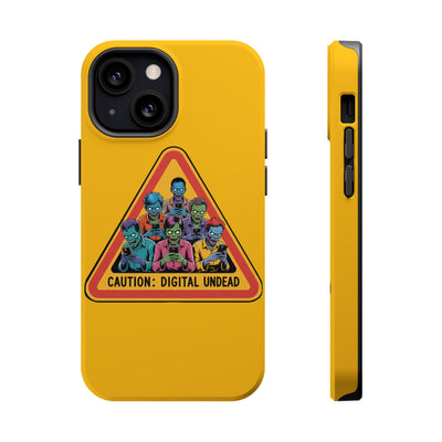 Phone Case: Zombie-Themed Tough Case for iPhone, Caution Digital Undead Phone Cover, Phone Accessory for Halloween, Unique Gift Idea, Trendy Phone [...]
