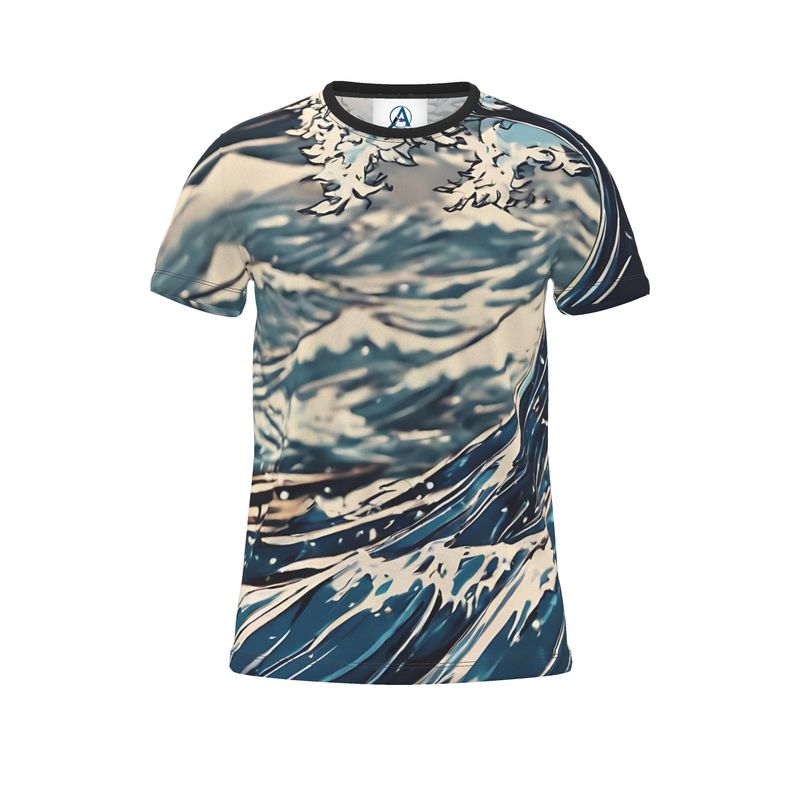 Shirt:  Crashing.  Japanese Wave in AOP