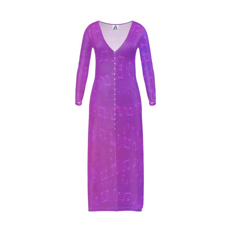 Cardigan: Heart of Music Long Cardigan