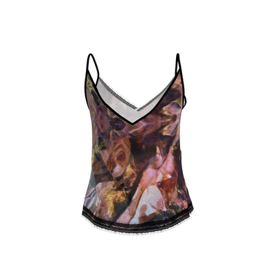Cami: Tye Die Inspired Deep Floral
