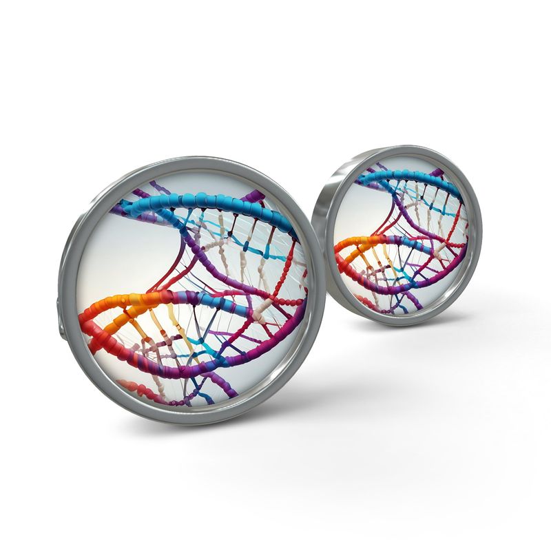Cufflinks:  Love Your DNA Designer Cufflinks
