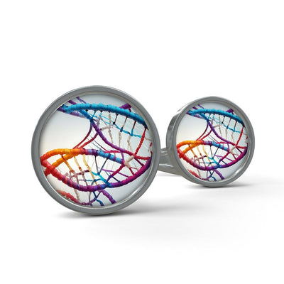 Cufflinks:  Love Your DNA Designer Cufflinks