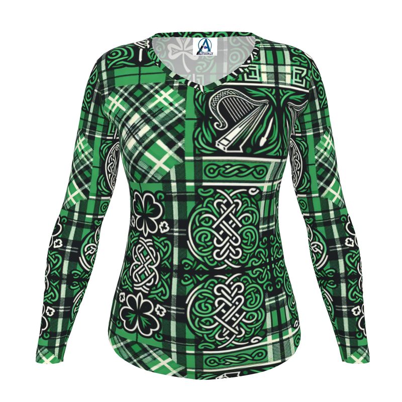Long Sleeve Shirt:  Feeling Lucky Women's Long Sleeve Shirt