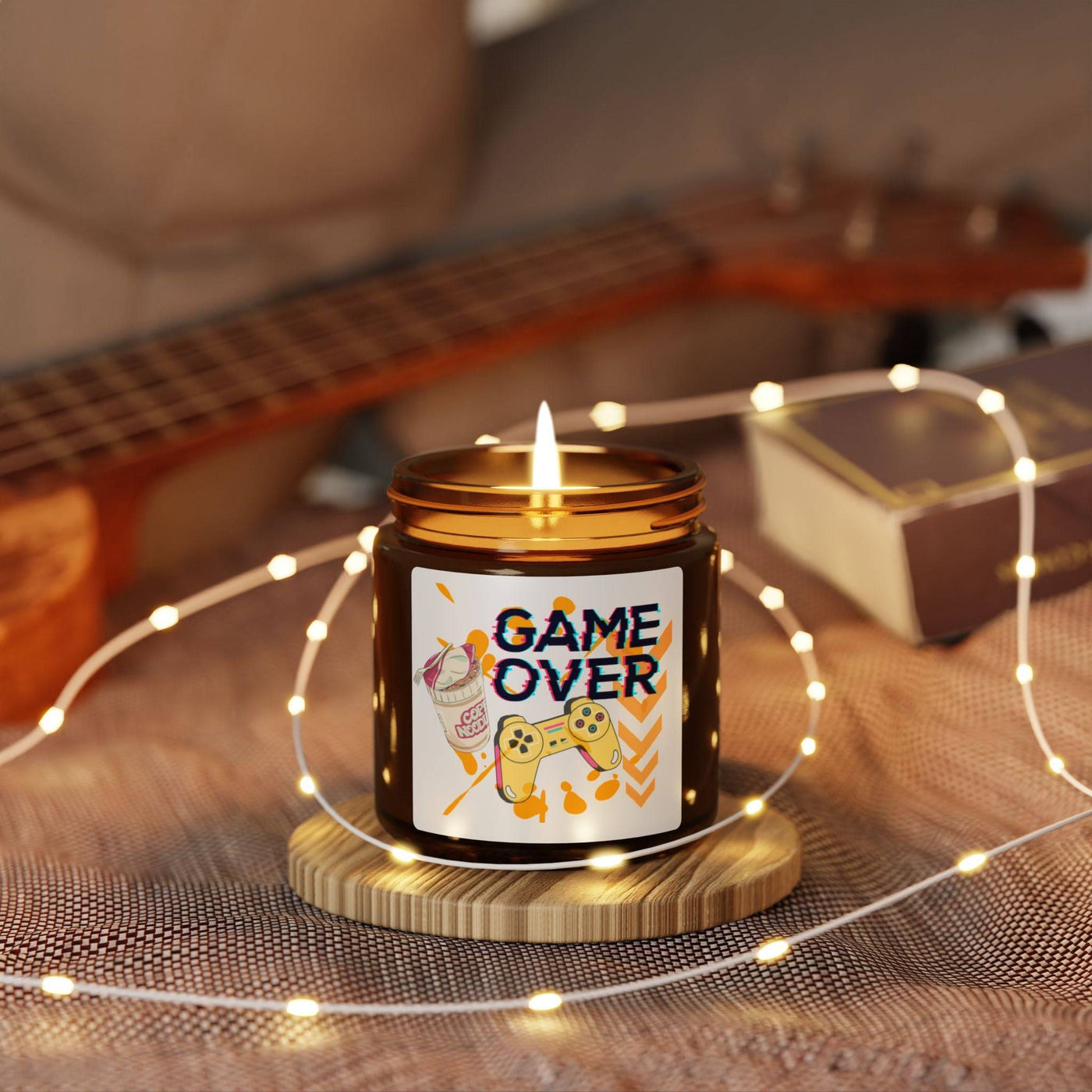 Soy Candle: Gamer Design