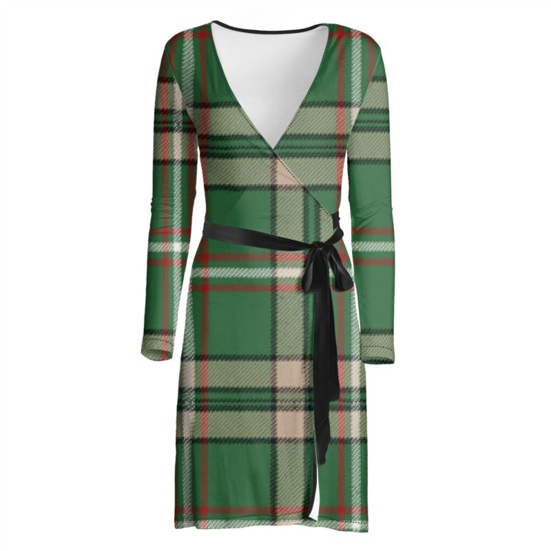 Dress: Customized Family Tartan Long-Sleeved - O’Neill Sample