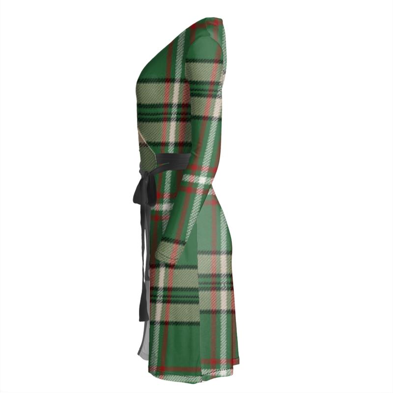 Dress: Customized Family Tartan Long-Sleeved - O’Neill Sample