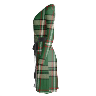 Dress: Customized Family Tartan Long-Sleeved - O’Neill Sample