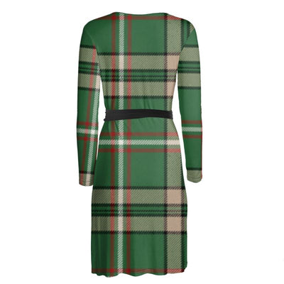 Dress: Customized Family Tartan Long-Sleeved - O’Neill Sample