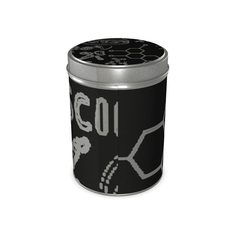 Tins: E=Mc2 in Cylinder Tin