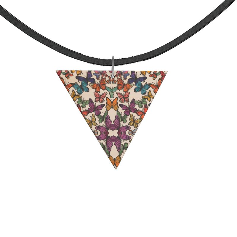 Wooden Pendant Geometric Shapes