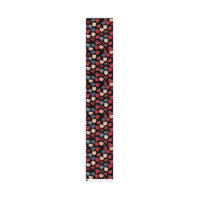 Wrapping Paper: Anti-Valentines Day convo hearts
