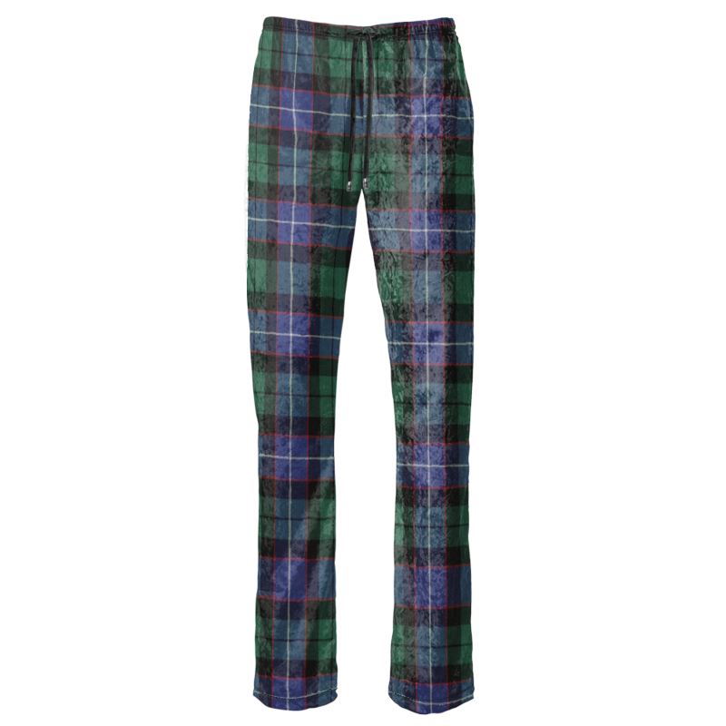 Trousers:  Women's Tartan Pants - Mitchell