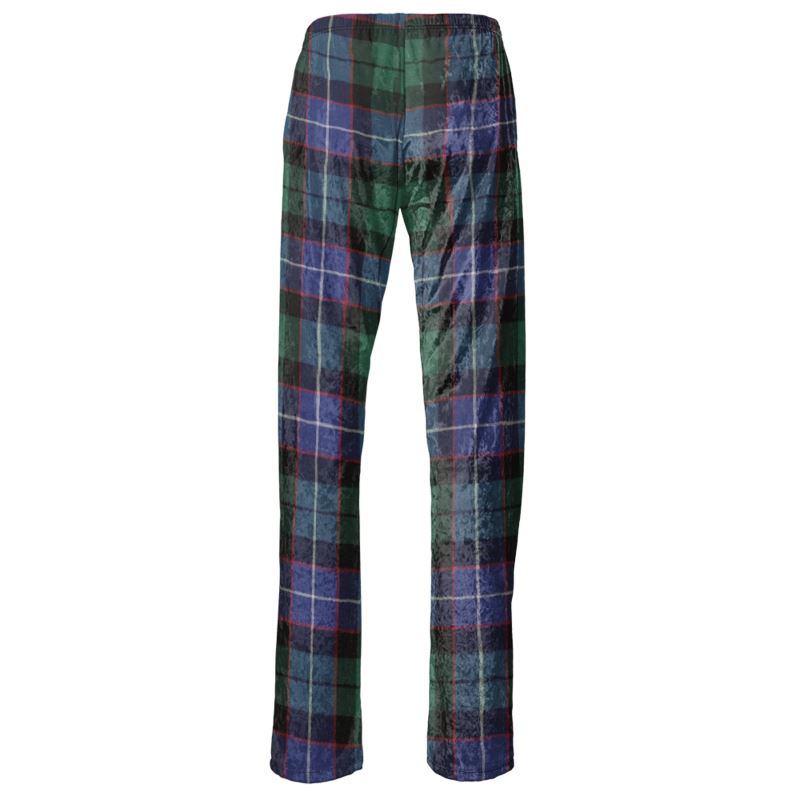 Trousers:  Women's Tartan Pants - Mitchell