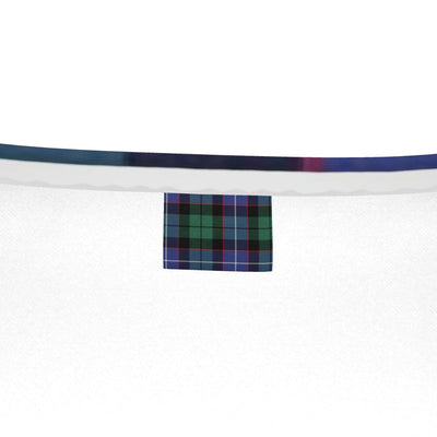 T-Shirt: Clan Scoop Neck Tee - Sample Mitchell Tartan