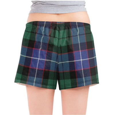Pajama Shorts: Tartan