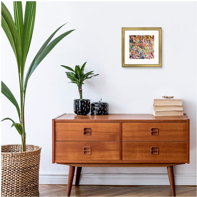 Framed Art: Lollipop and Rainbows