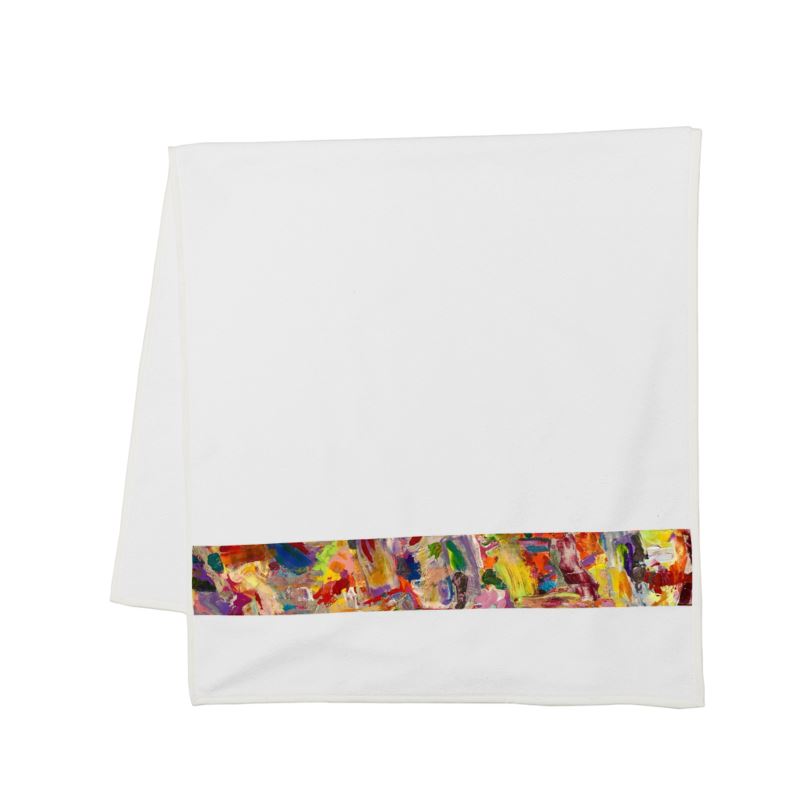 Towels: Lollipop & Rainbows Strip Towels