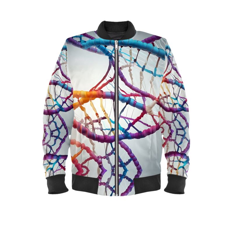 Jacket: Love Your DNA Bomber Jacket
