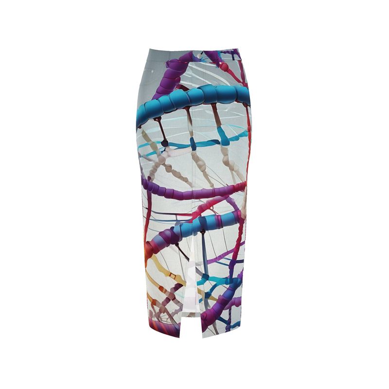 Skirt: Love Your DNA Long Denim Maxi Skirt