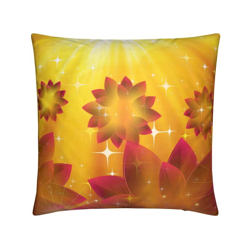 Pillows: Sun Flower Throw Pillow
