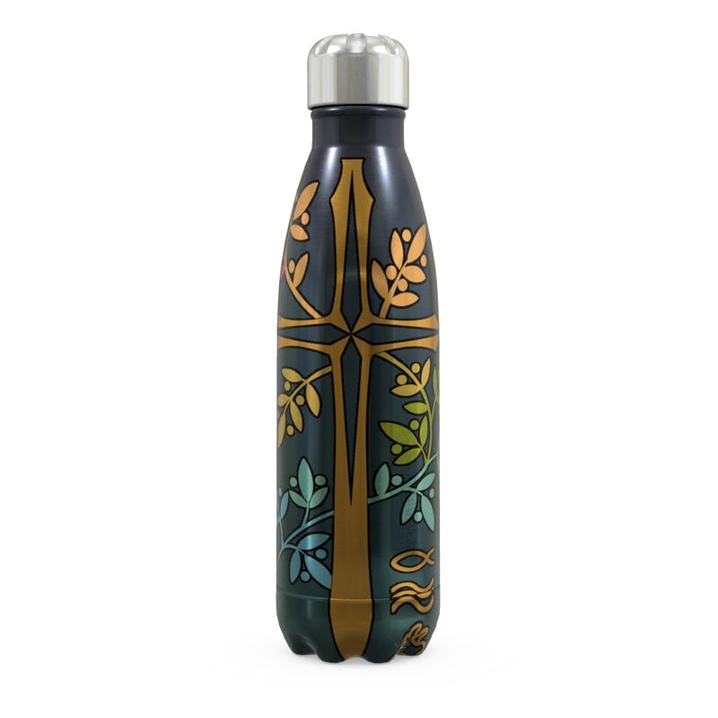 Water Bottle:  Martha's Cross