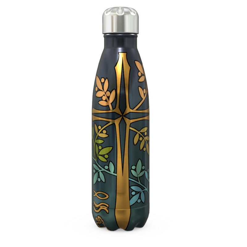 Water Bottle:  Martha's Cross