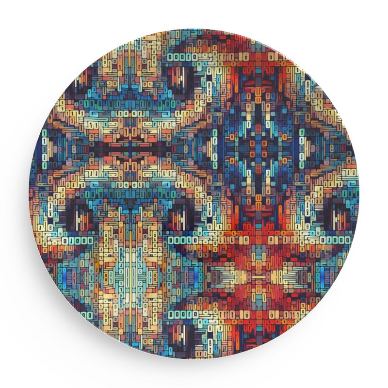 Plate: Binary Party Plate - Or Create Your Own Binary Code