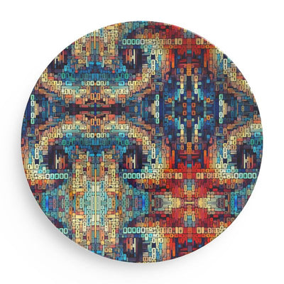 Plate: Binary Party Plate - Or Create Your Own Binary Code
