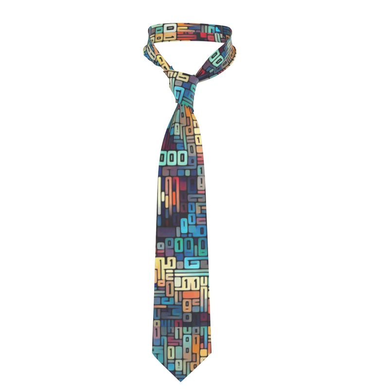 Tie: Binary Silk Tie