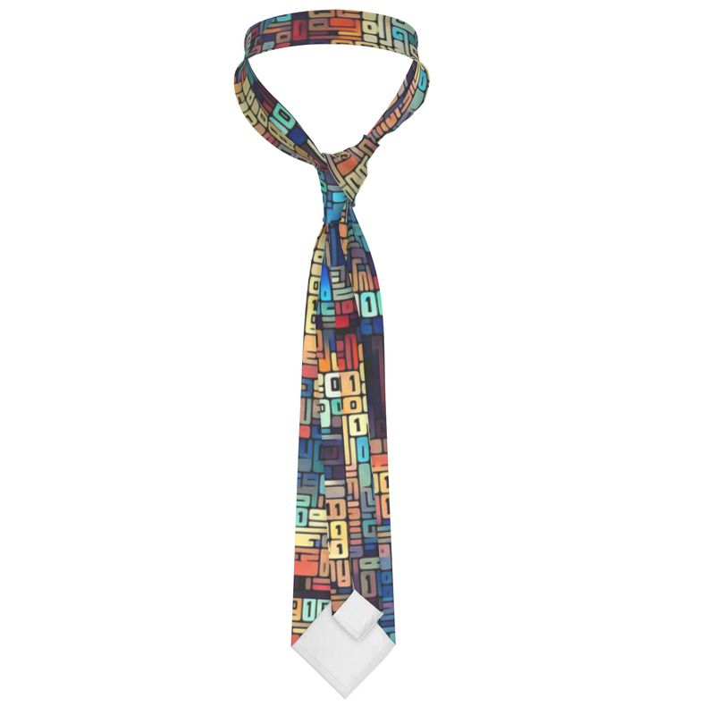Tie: Binary Silk Tie