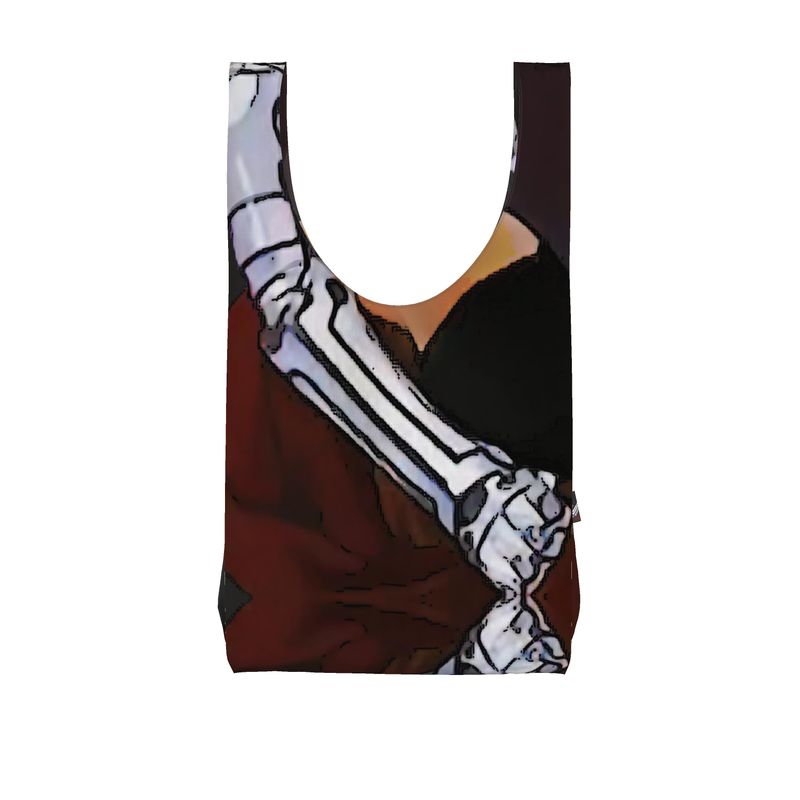 Bag:  Metal Arm Parachute Shopping Bag