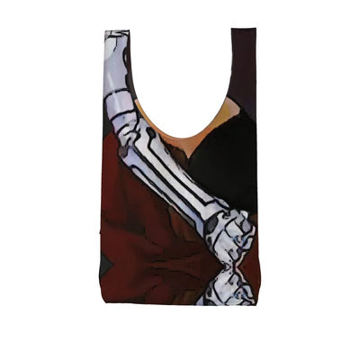 Bag:  Metal Arm Parachute Shopping Bag