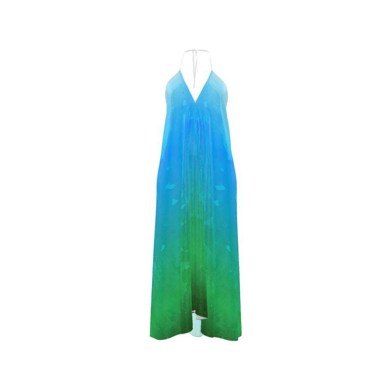 Dress: Earth Halter Dress