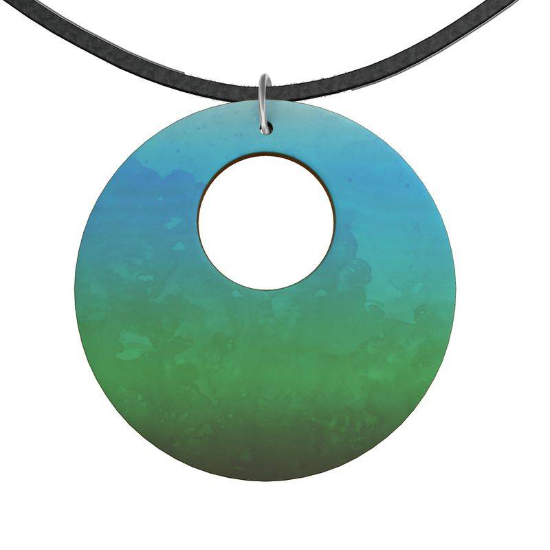 Wooden Pendant Organic Shapes