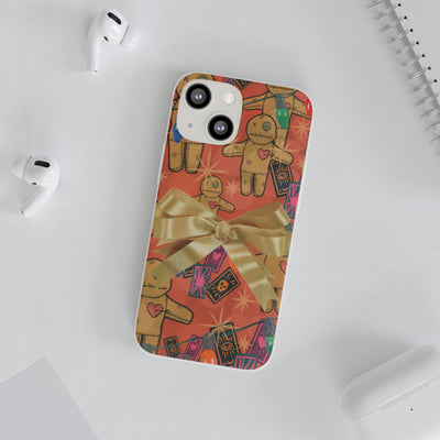 Phone Case: Festive Voodoo Doll | Flexi Case