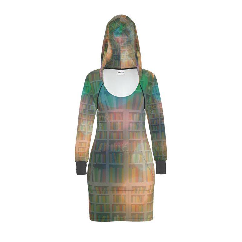 Hoodie Dress: Bookish Design