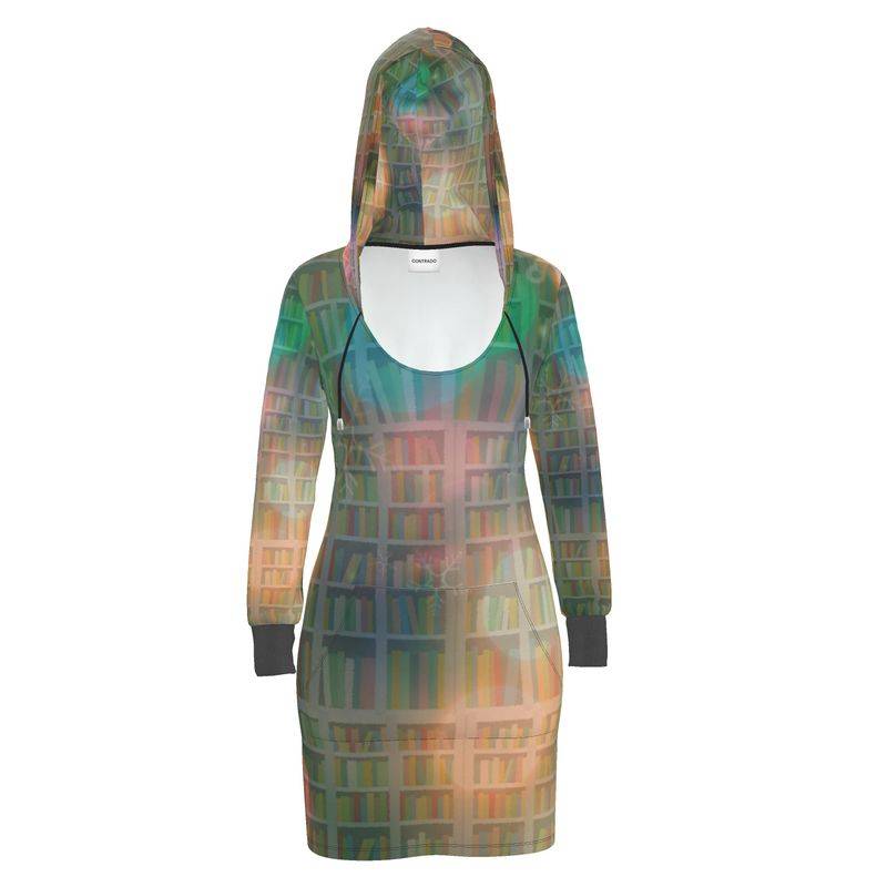 Hoodie Dress: Bookish Design