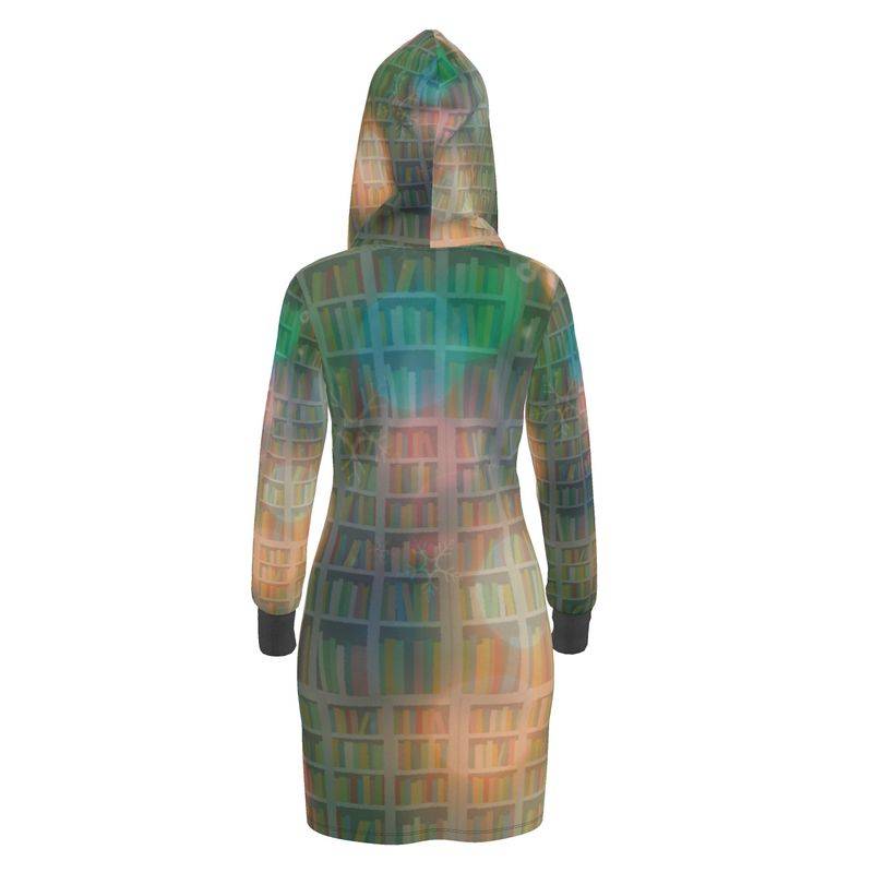 Hoodie Dress: Bookish Design