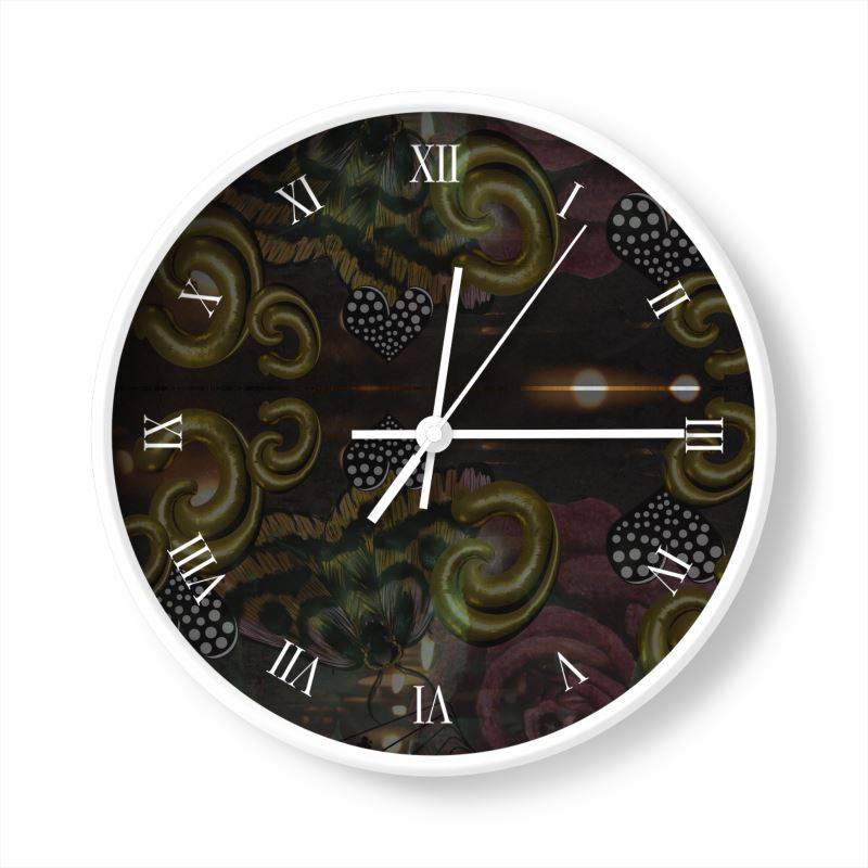 Wall Clock: Dark and Moody