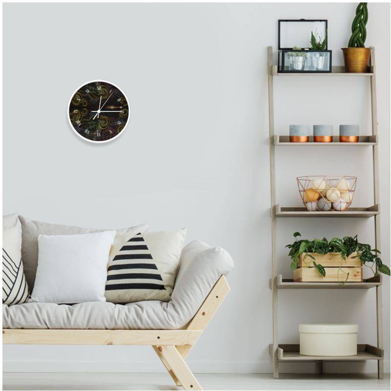 Wall Clock: Dark and Moody