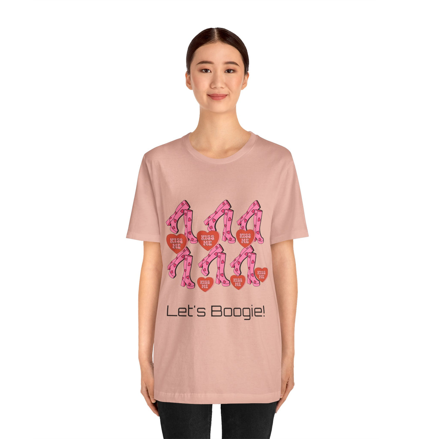 T-Shirt: Let's Boogie! | Jersey Fabric