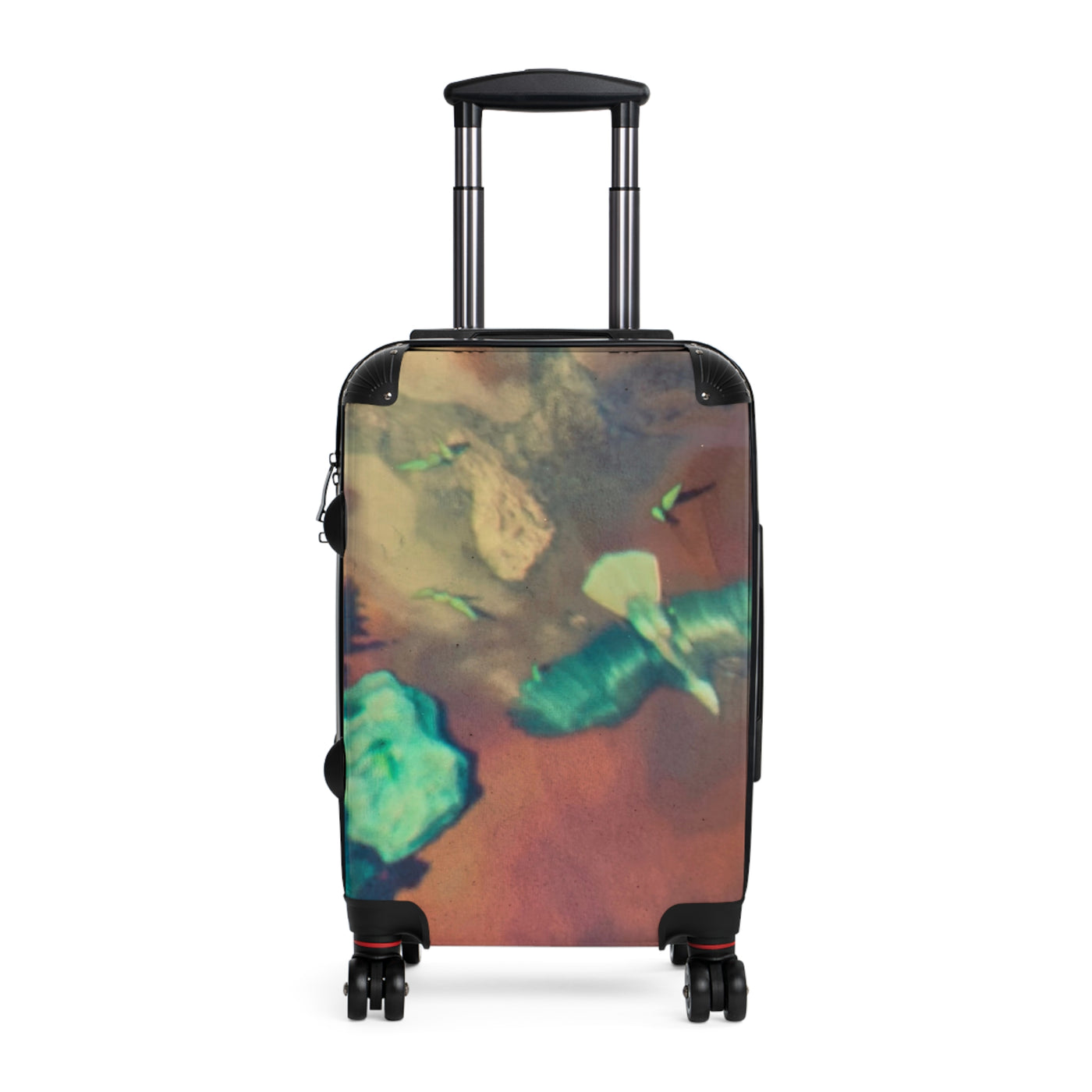 Whimsical Travel Suitcase - Unique Carry-On Luggage for Adventurers, Personalized Vacation Gear, Perfect Travel Gift, Art-Inspired Design