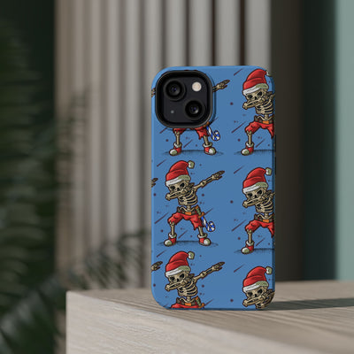 Santa Skelly Celly Phone Case | Durable & MagSafe Compatible