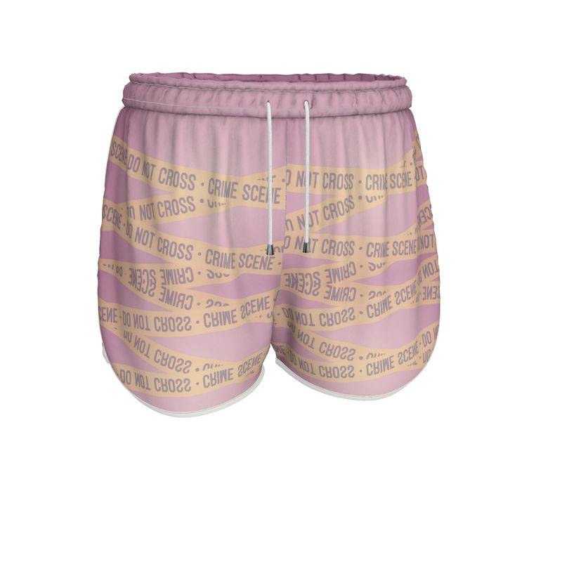 Shorts: Don't Cross the Line Women's Running Shorts
