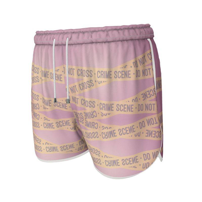 Shorts: Don't Cross the Line Women's Running Shorts